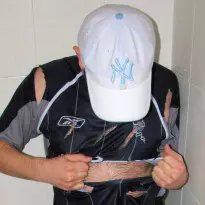 Bolton away shirt ripping shower